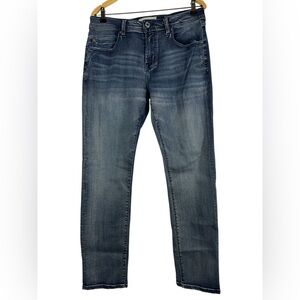 Liverpool Men's 34x32 Pablo Blue Kingston Modern Straight Eco Logical Jeans